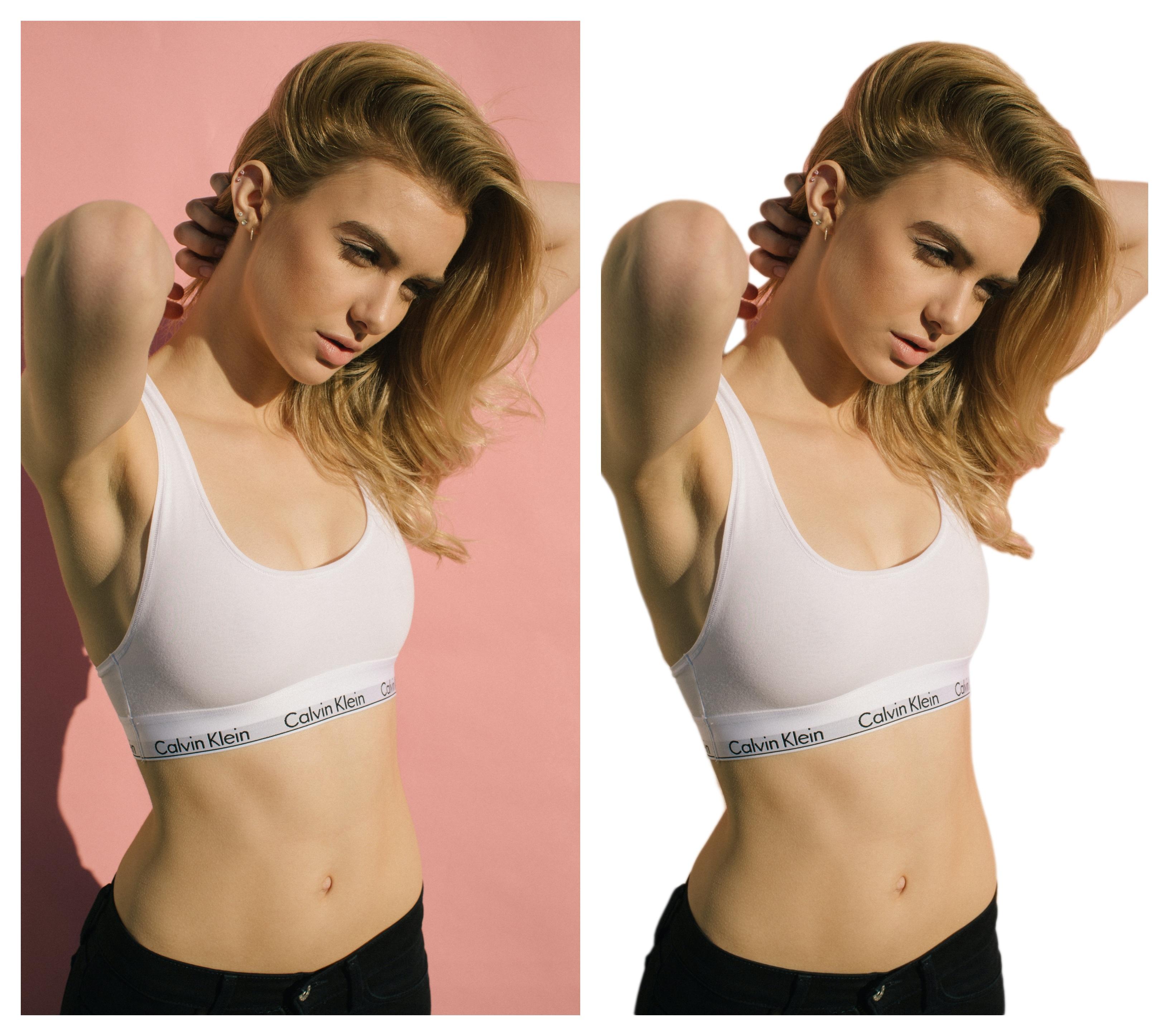 I will remove background of 100 photos on adobe photoshop png jpeg raw