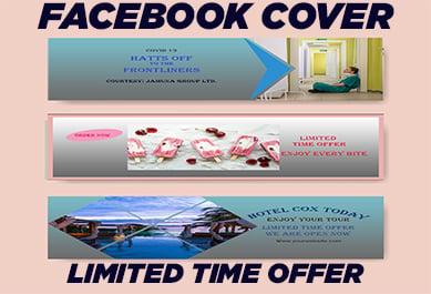 I will design amazing, unique and professional facebook cover photo design for you.