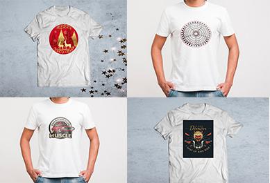 I will do an eye-catching, customize and trendy t shirt design