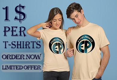 I will do an eye-catching, customize and trendy t shirt design