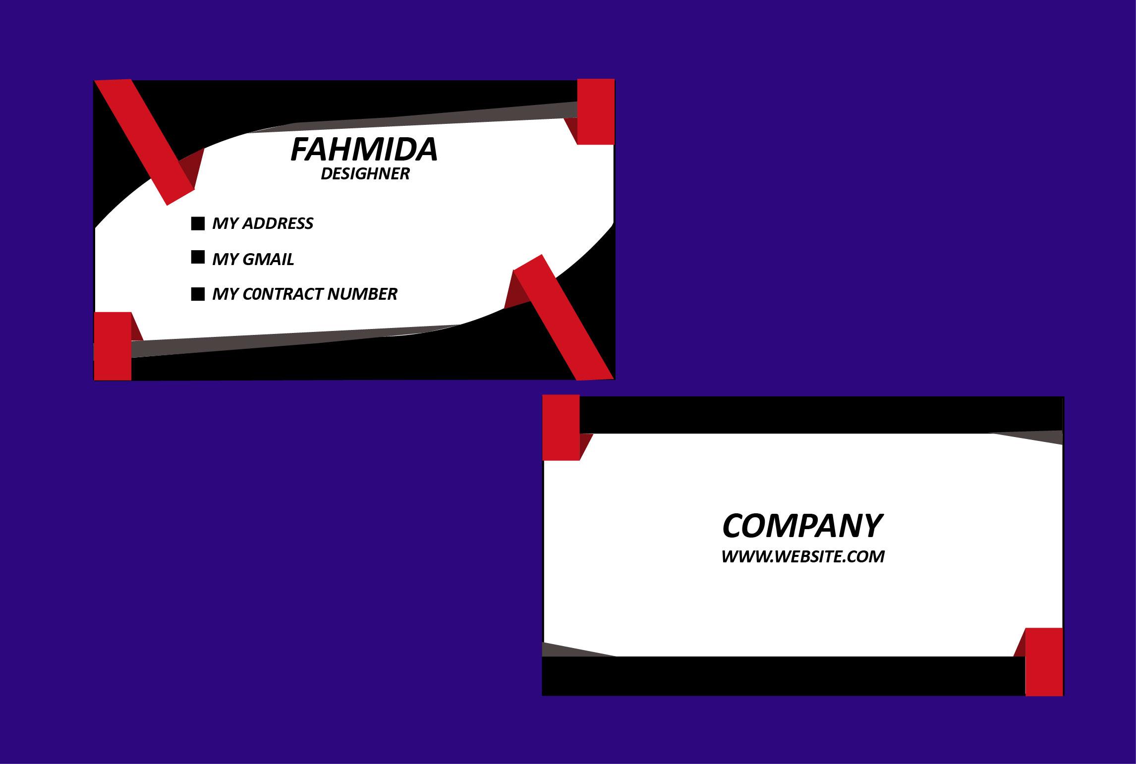 I will create professional stunning business card design