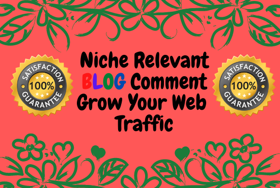 Guaranteed 50+ high authority niche relevant blog comments back-links
