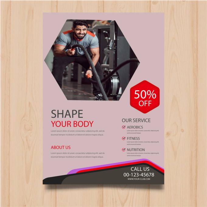 I will design fabulous and awesome flyer for your business