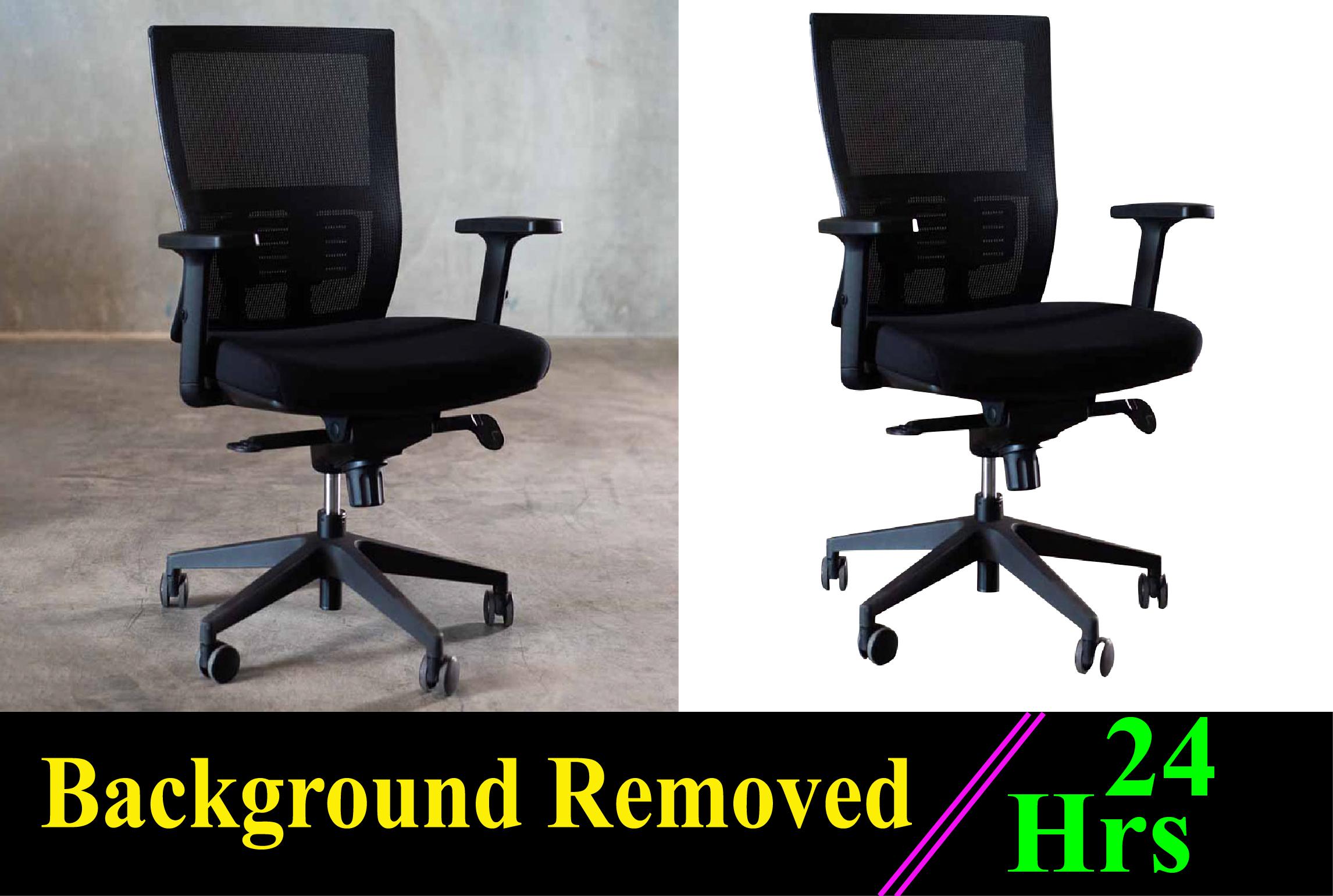 I will do background remove or change background of any 5 images within 6 hours.