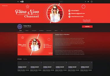 I will design creative YouTube thumbnail and banner