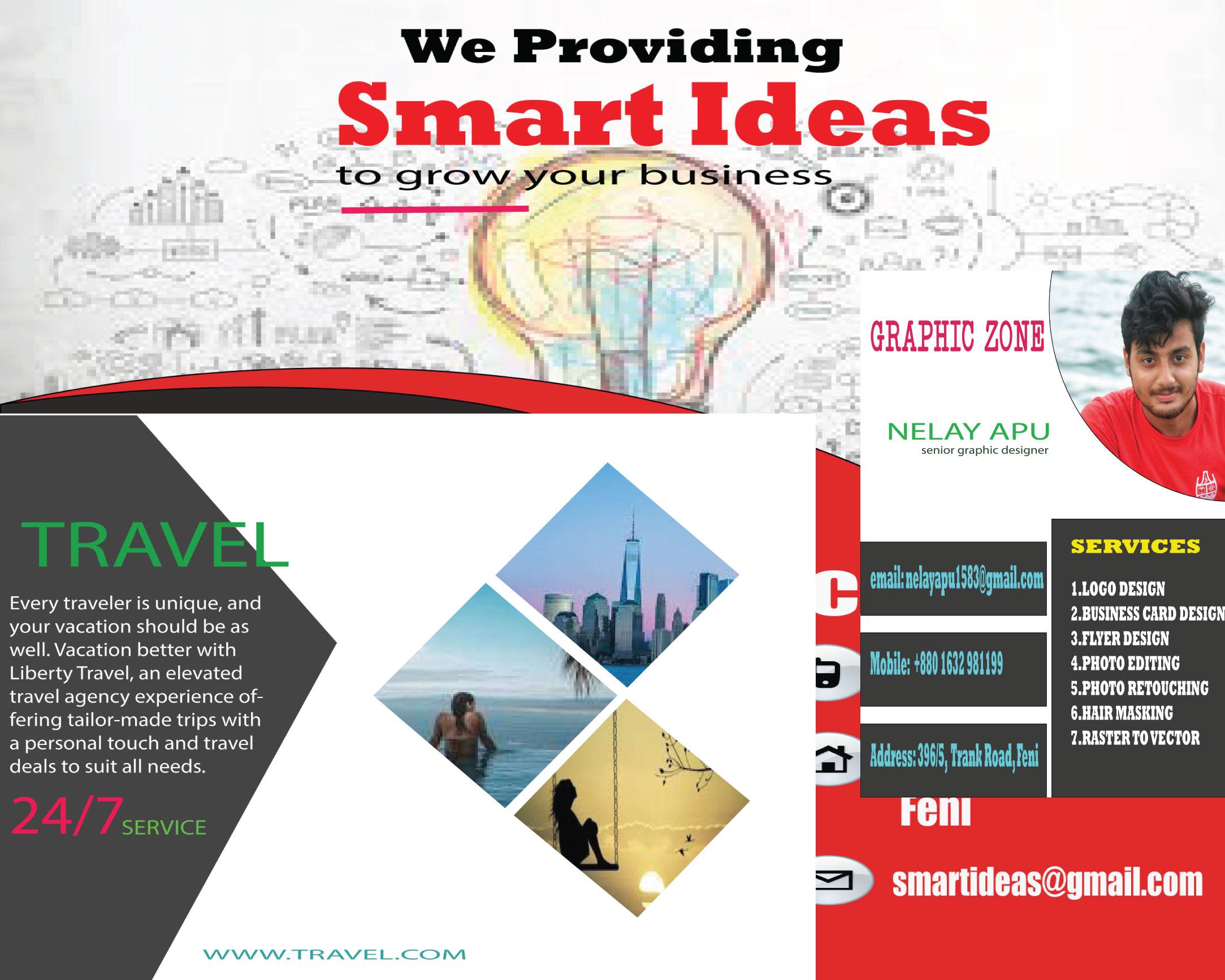 FLYER, POSTERS and BROCHURES designing service
