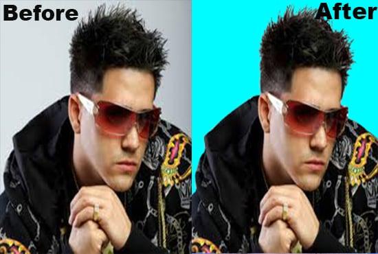 I will hair masking professionally with background remove