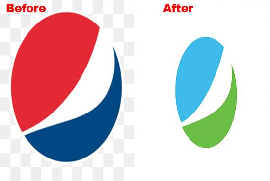 I will do vector tracing logo redesign raster to vector