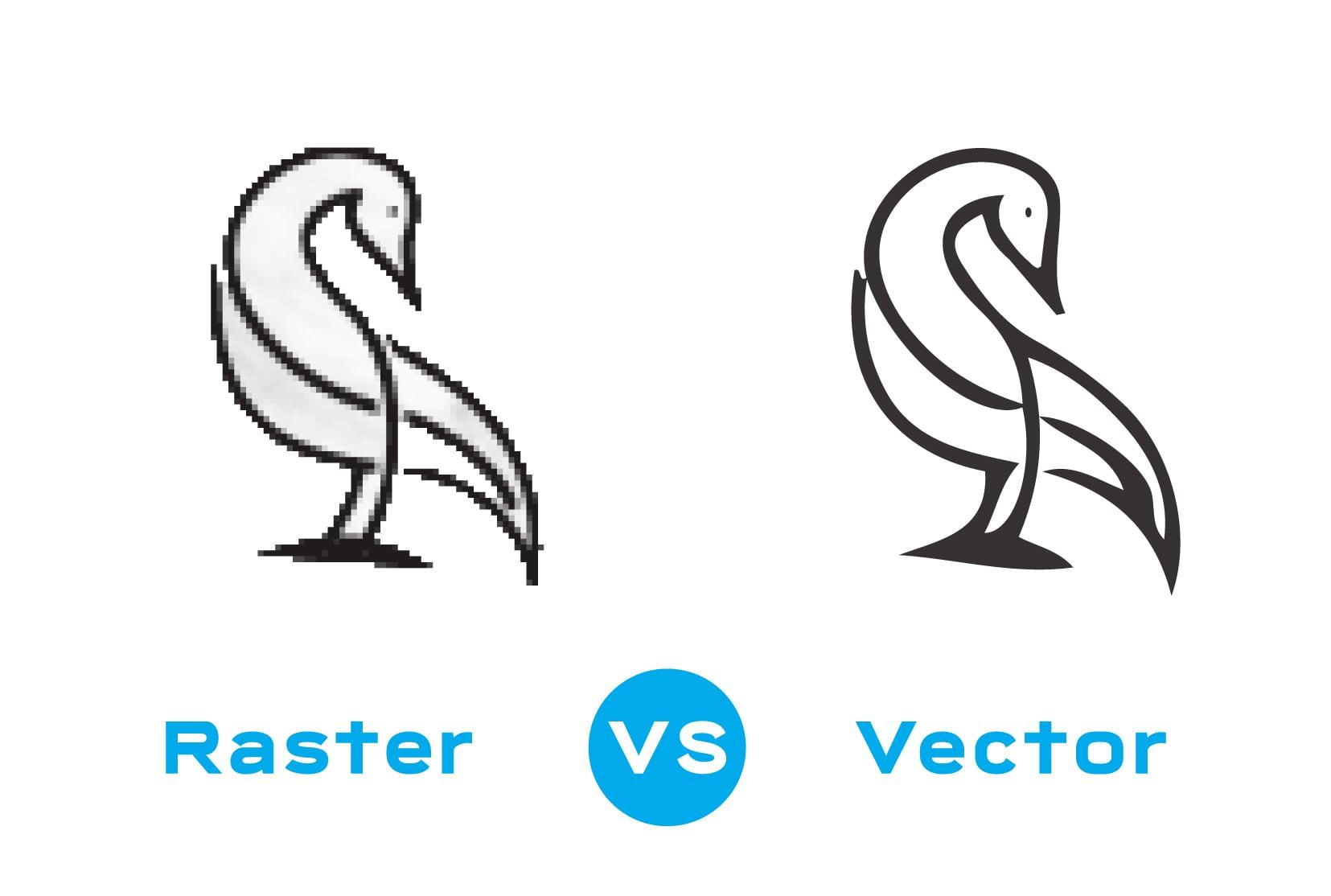 I will convert raster to vector, vector tracing