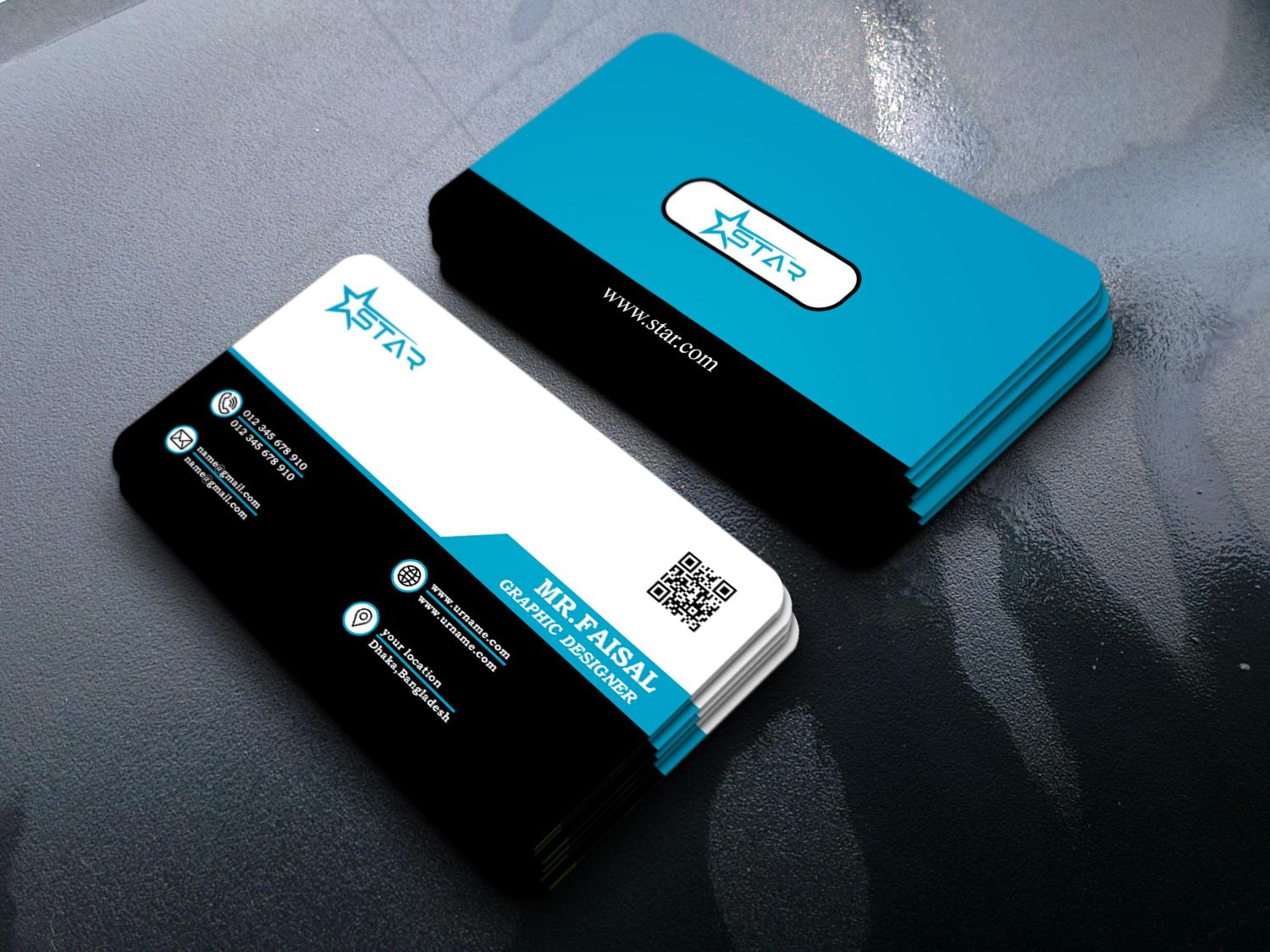 I will create professional business card and stationery design