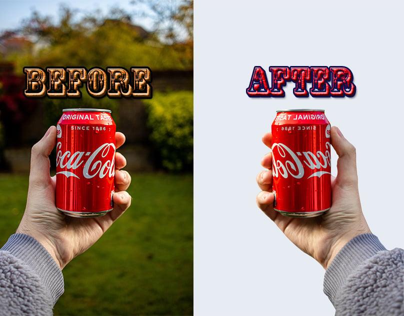 I will originate background remove by clipping path