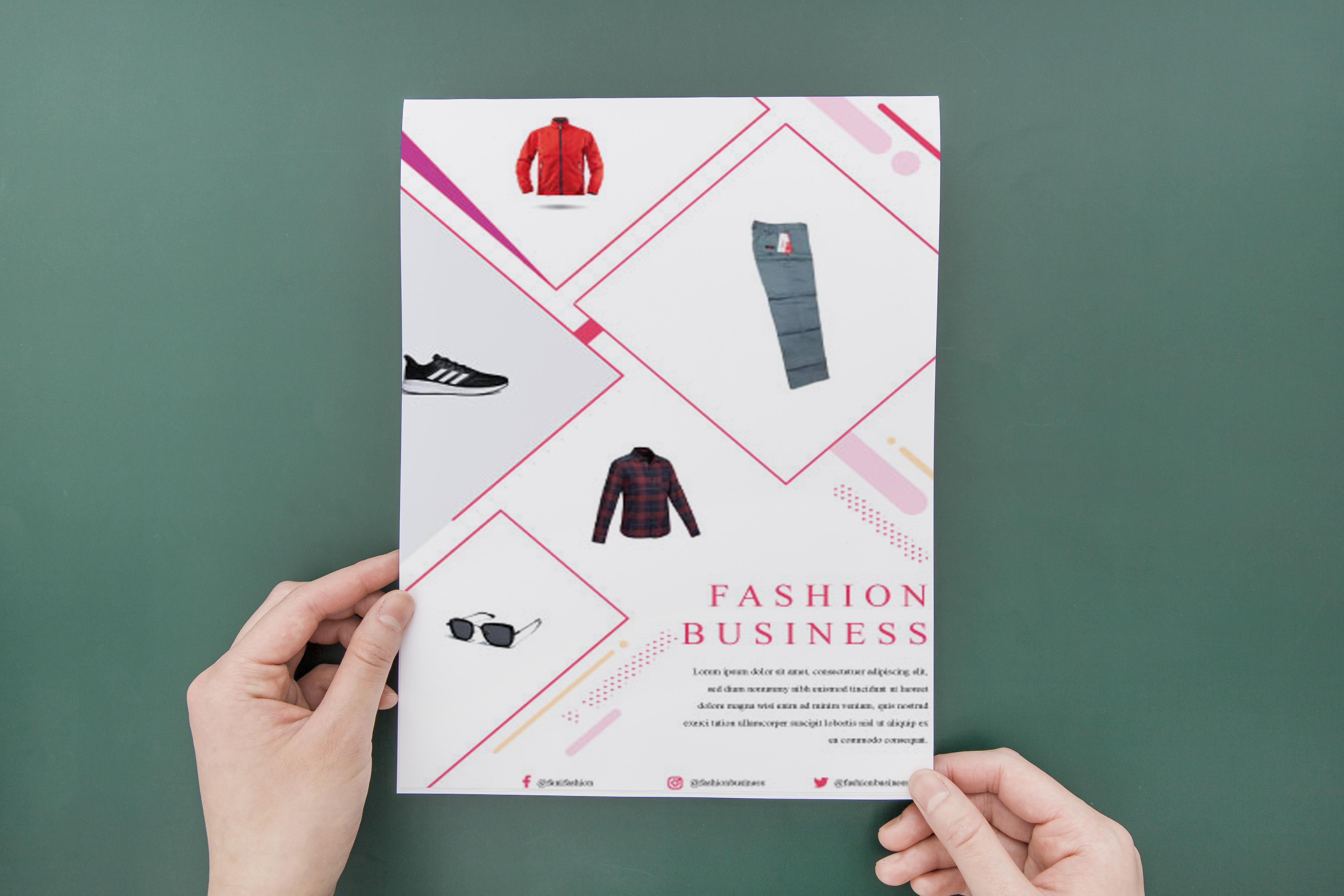 I will design flyer, brochure, creative design services 