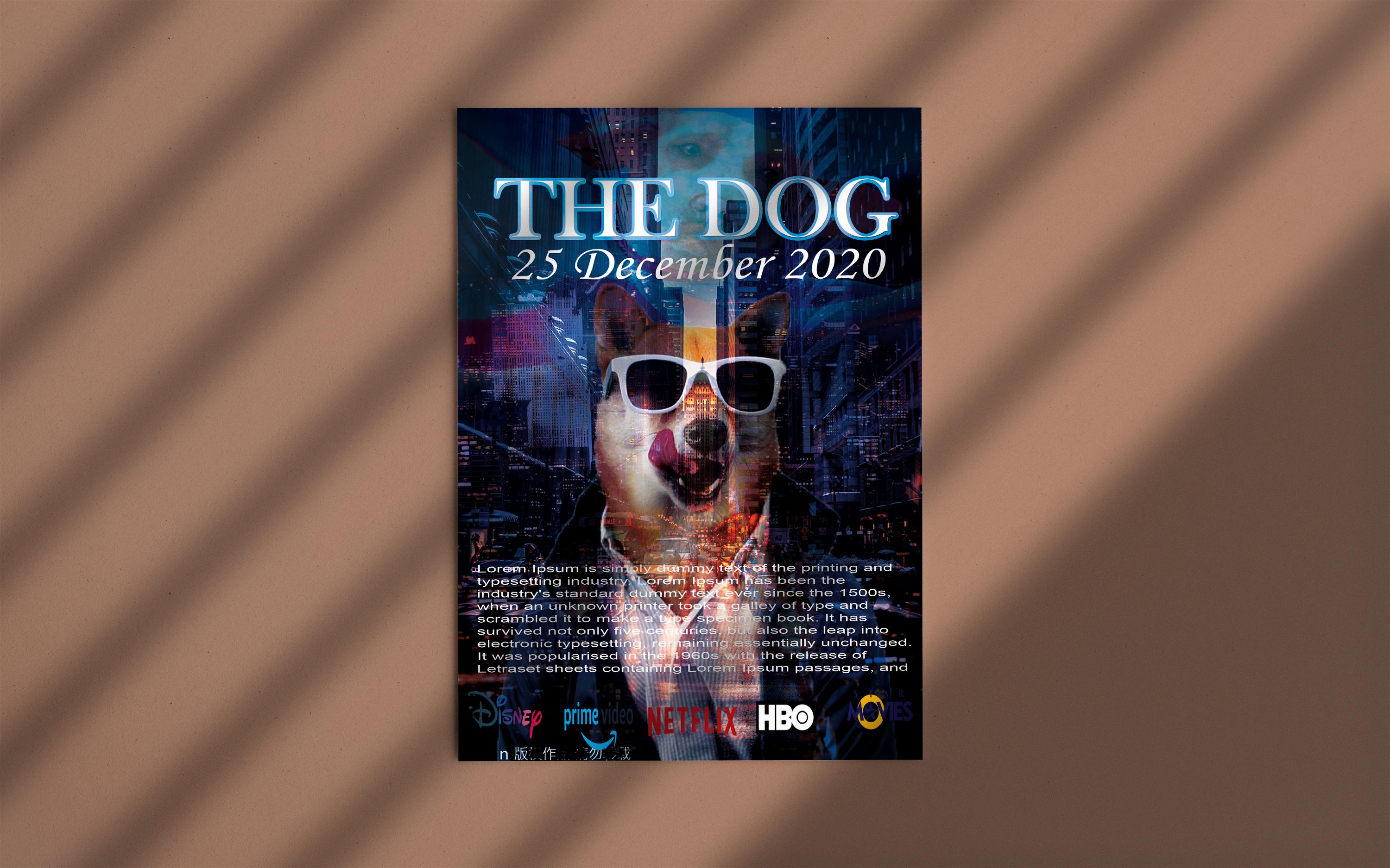 I will design creative movies poster for you