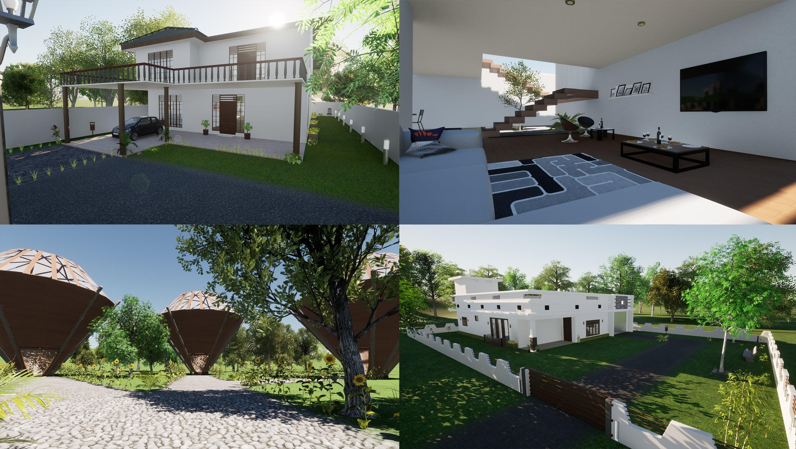 Photorealistic 3D Architectre Design