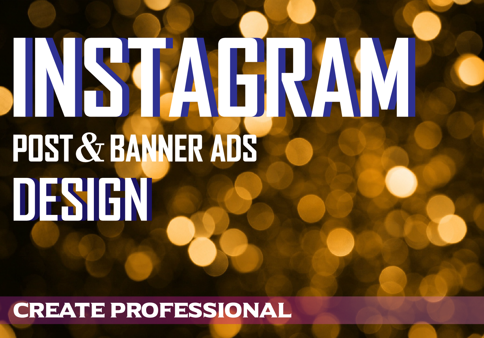 I will create professional Instagram post and banner ads design 