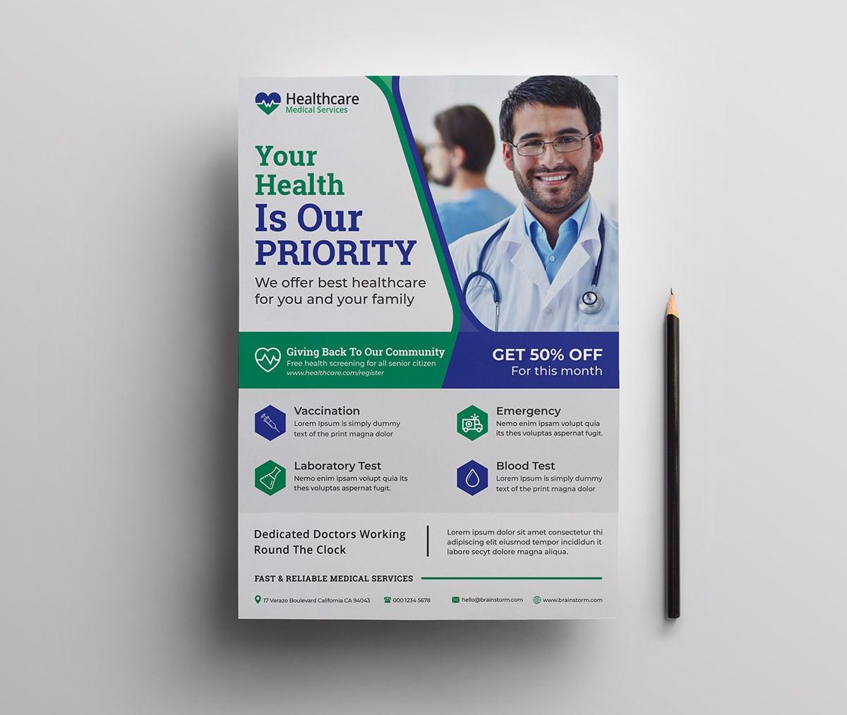 I will design a one page, full color flyer explaining your business