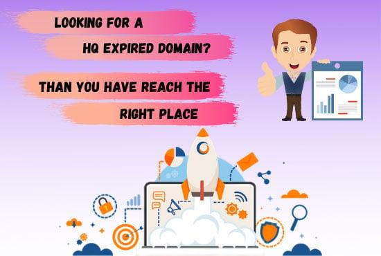 2 HQ expired domain Research With Powerful Metrics