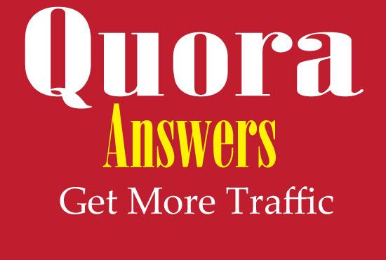 promote your website with 5 quora answers get more traffic 