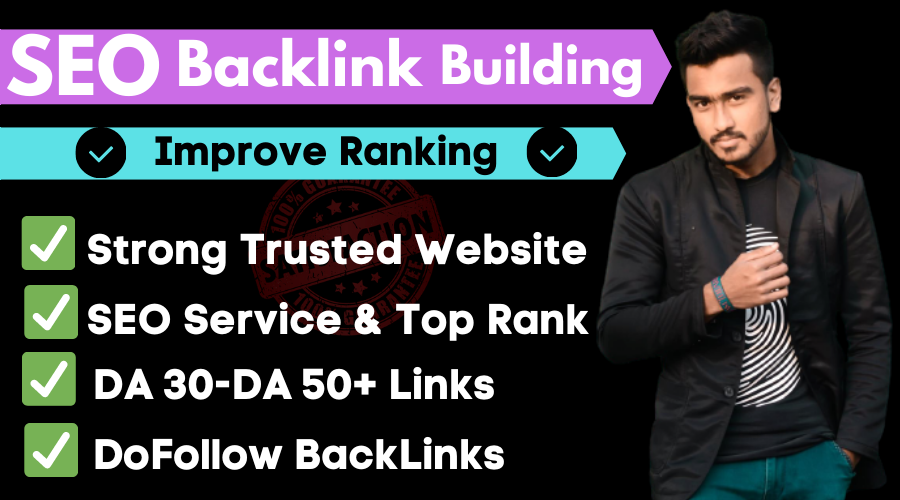 I will make high quality authority SEO dofollow backlinks link building