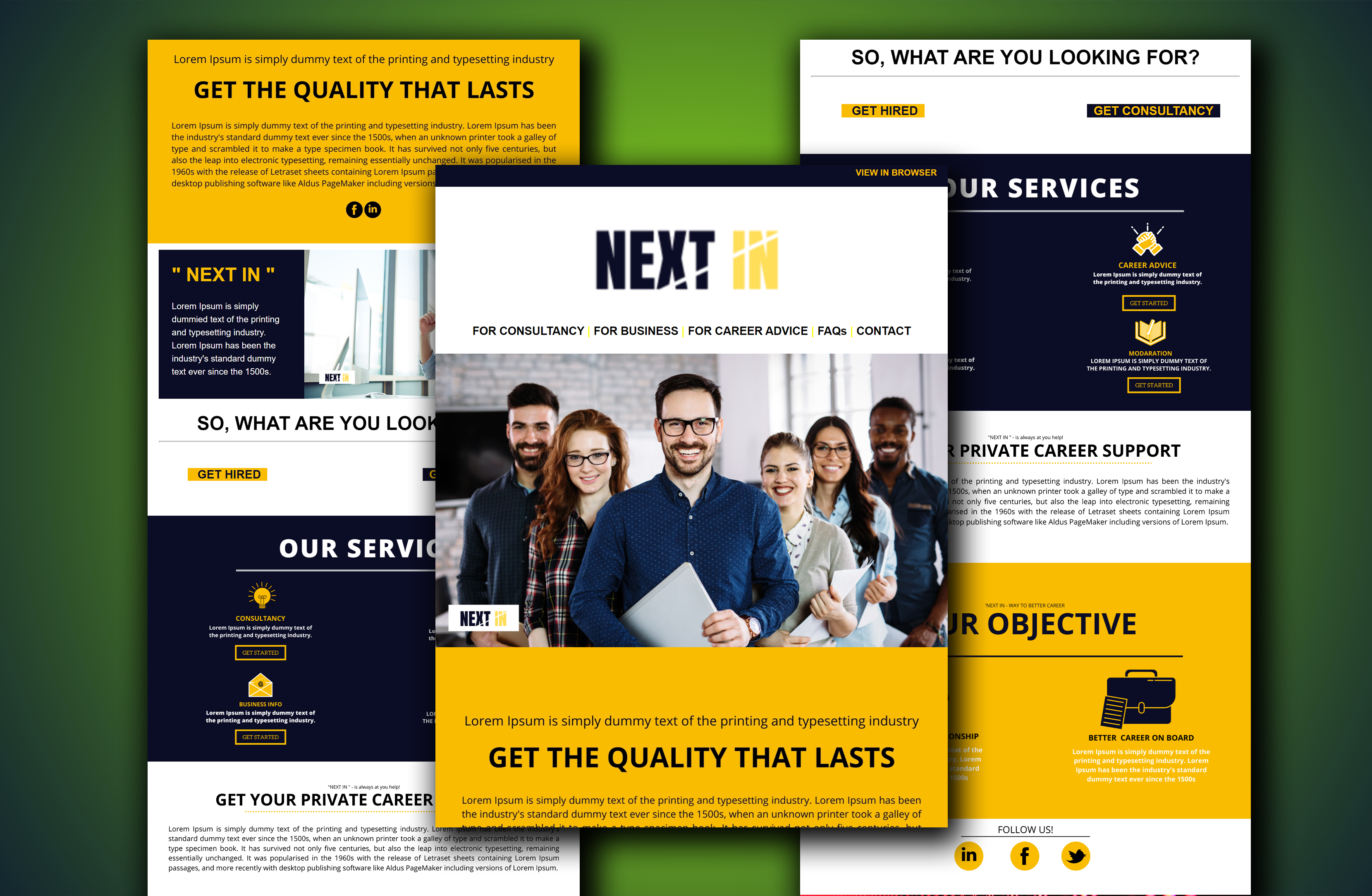 I will do mailchimp template design and newsletter automation