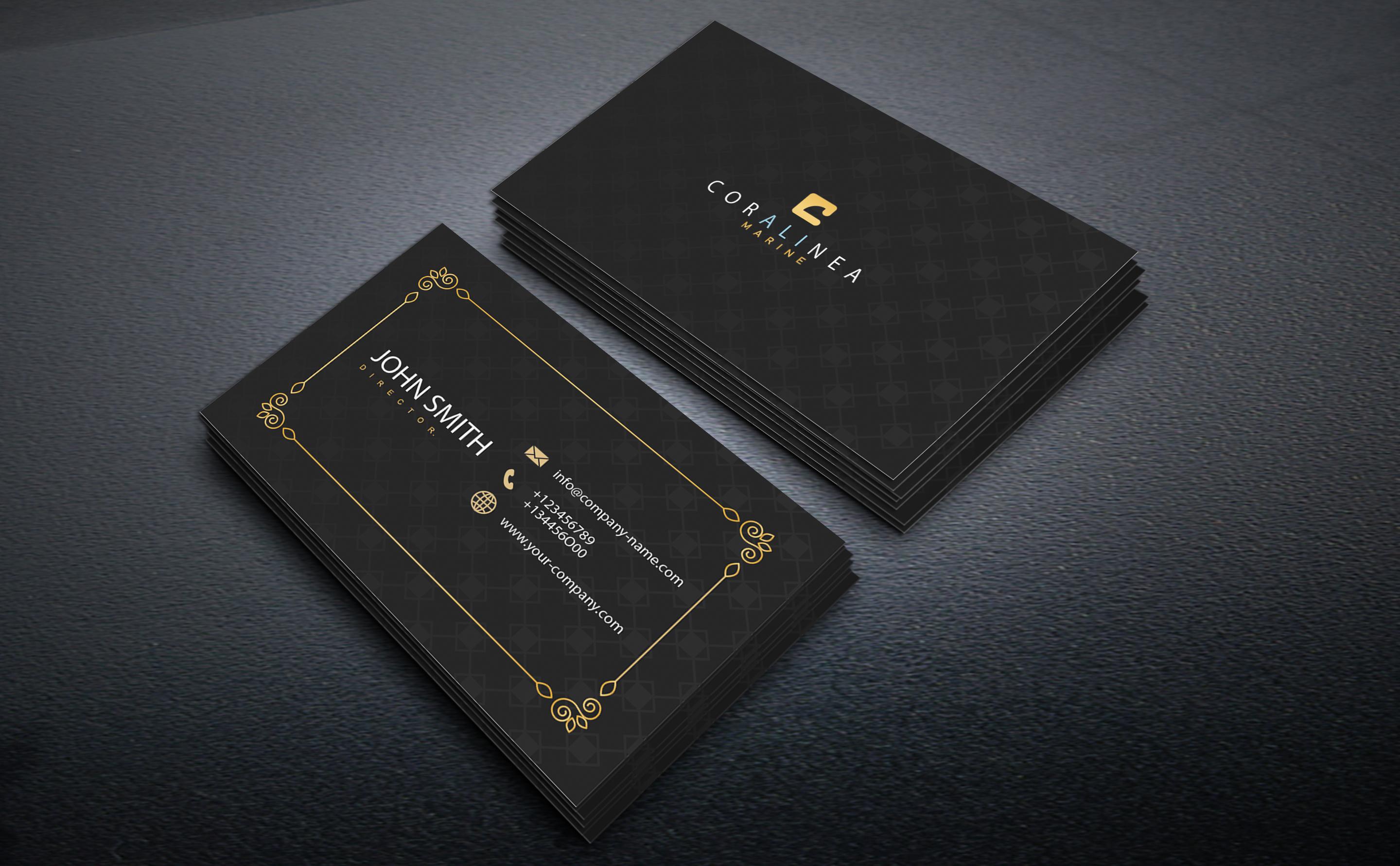 I will do professional high quality business card design