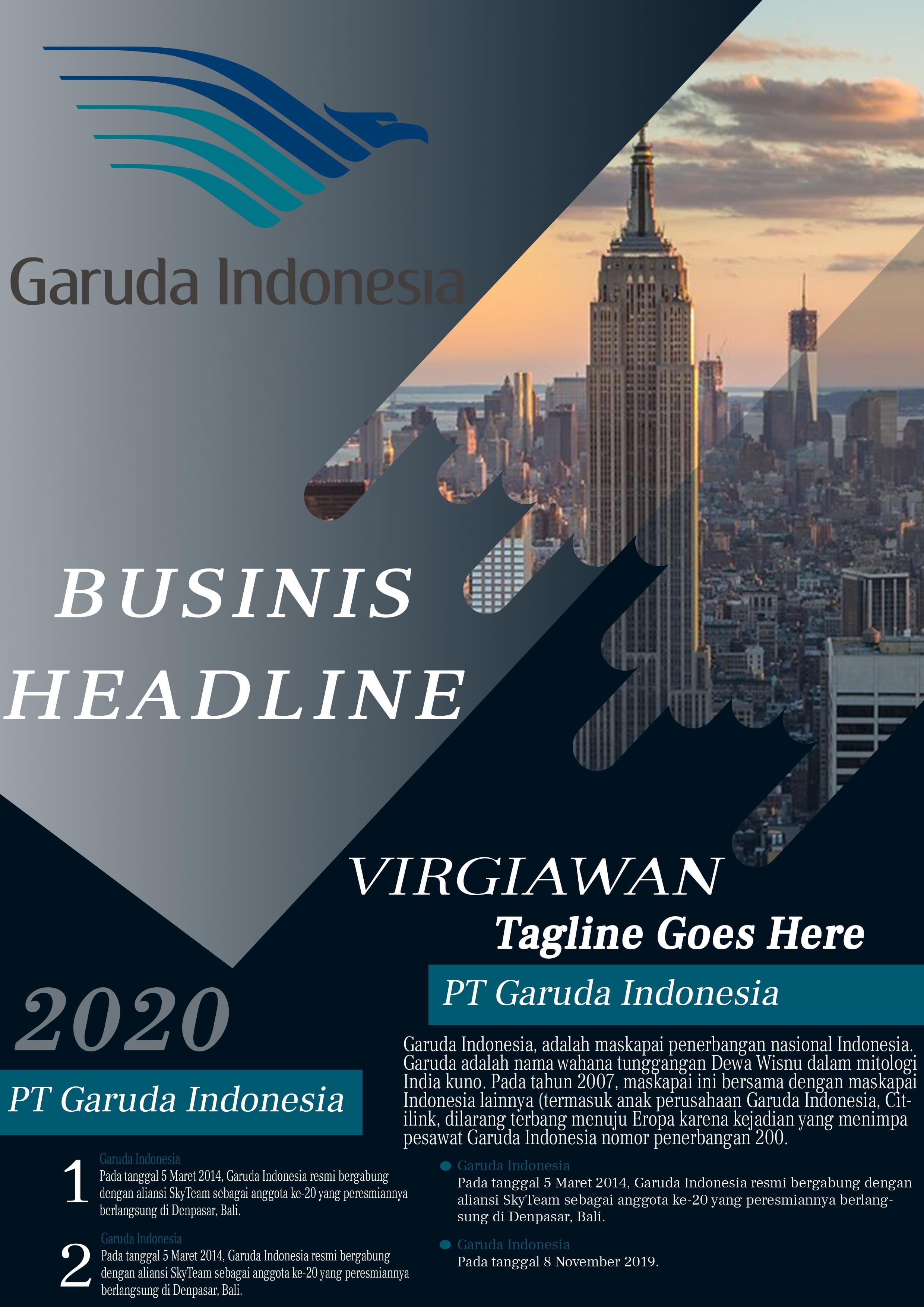 I will create an explainer flyer & brosur for your business