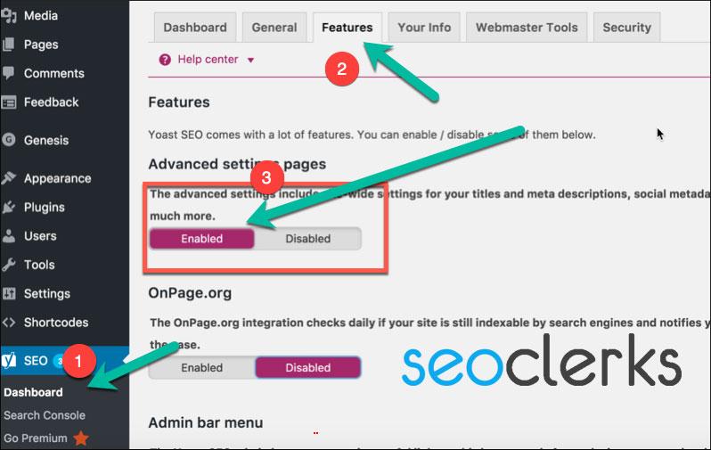 I will do wordpress yoast SEO on page