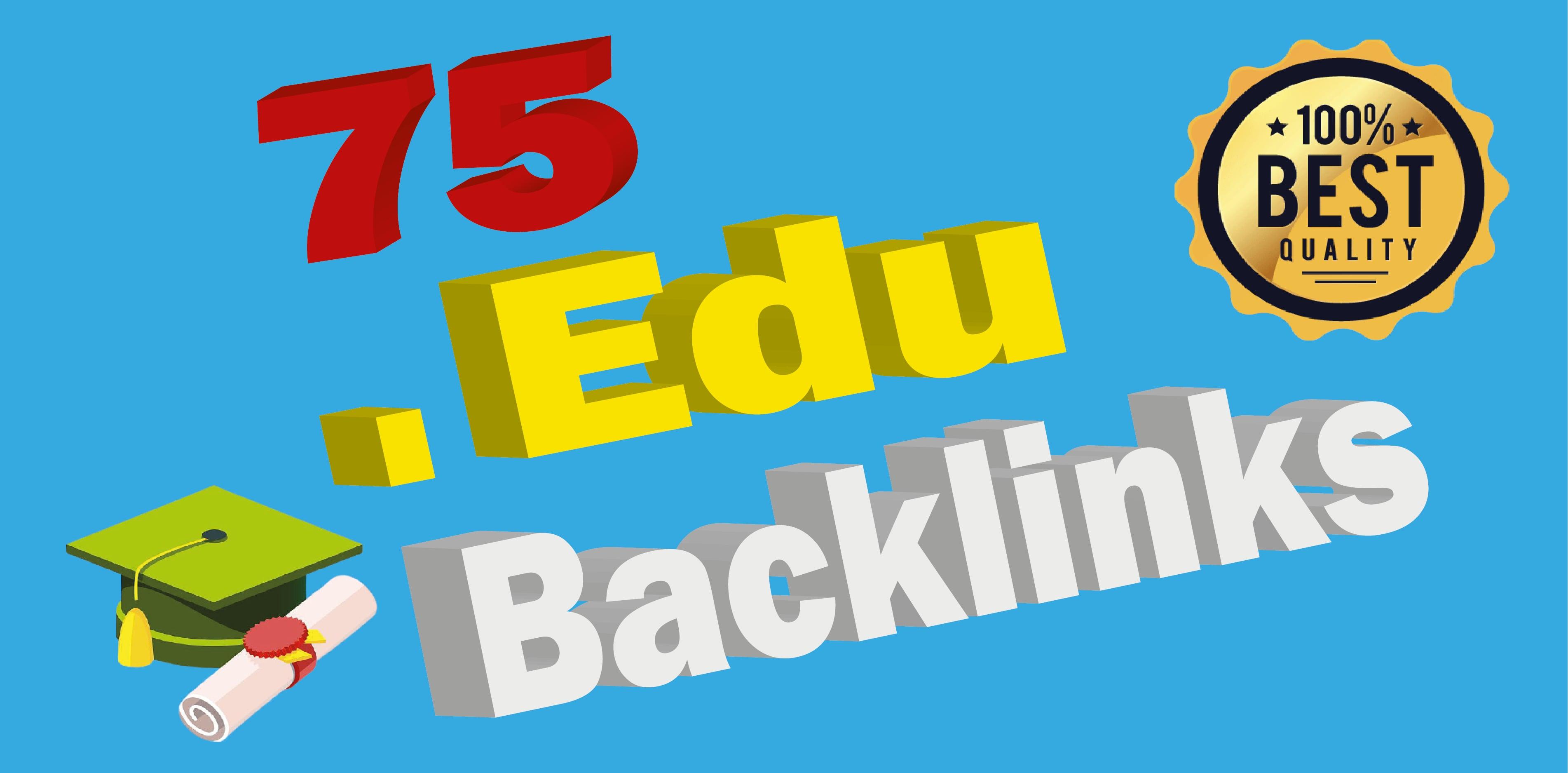 Boost Your Site With White Hat 75 Edu Backlinks Powered by SEO