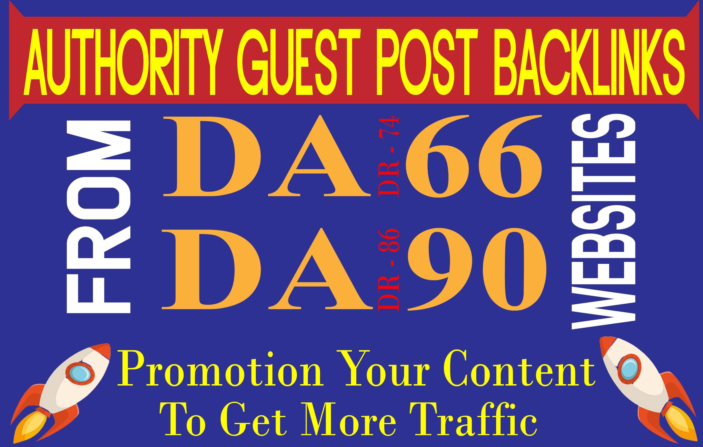 Publish Guest Post On High Authority Sites with Buy This Service Get 1 Free Link