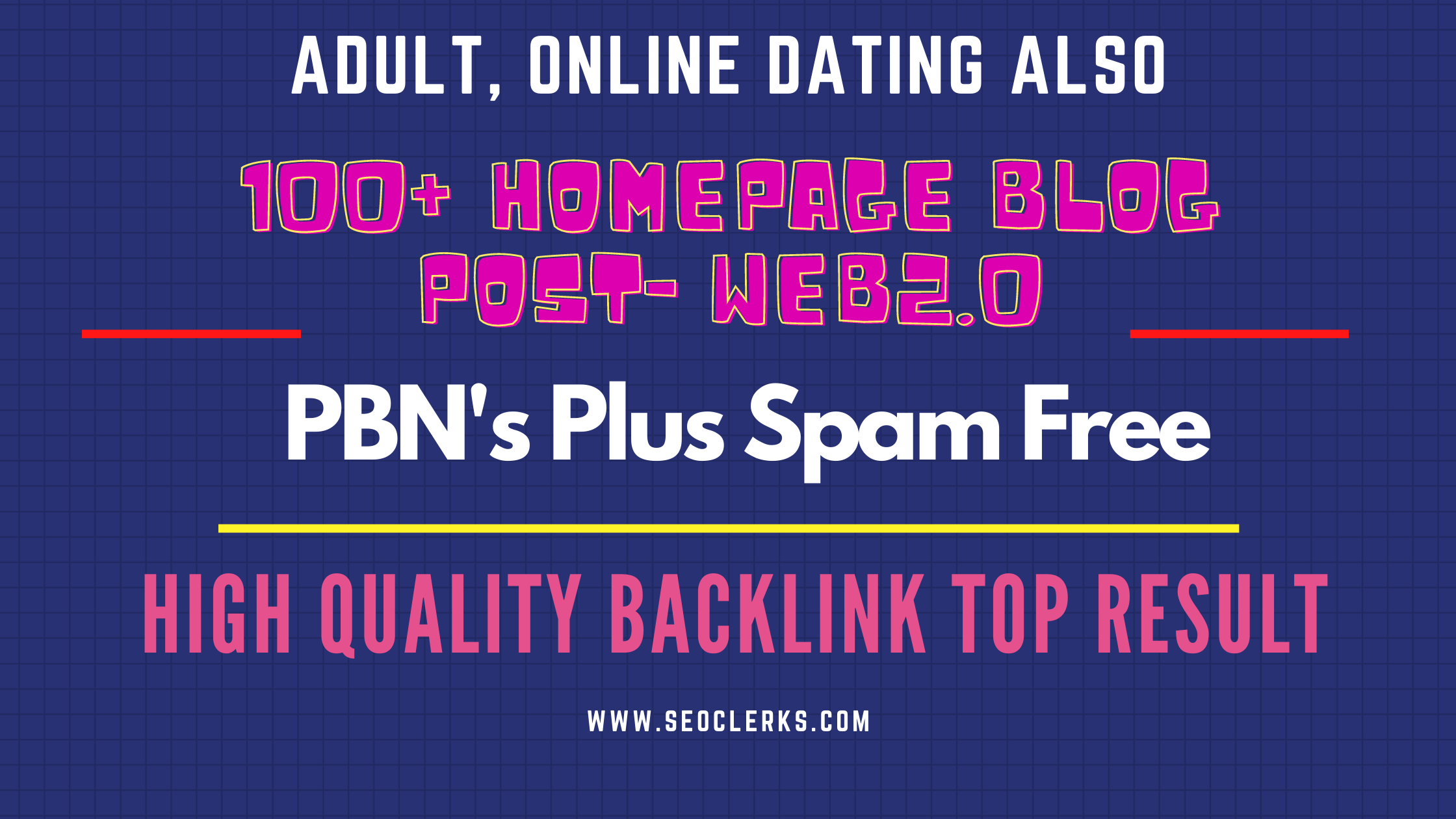 ADULT, Gambling 100+ PBN High Quality Blog post Backlinks Top Ranking by Quality links