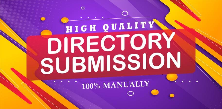 Provide 20 Directory submissions Instant Approve Manually Backlinks 