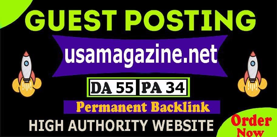 Publish Dofollow Guest Post On Premium usamagazine.net DA55 PA35