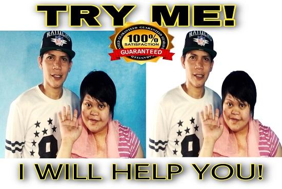 I will do remove the background professionally for your eCommerce product