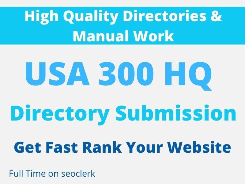 I will do 100 USA citations and directory submissions backlink with high DA PA site