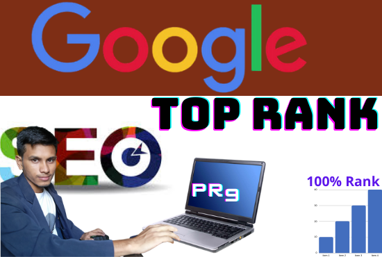  google top ranking with white hat SEO, top pr9