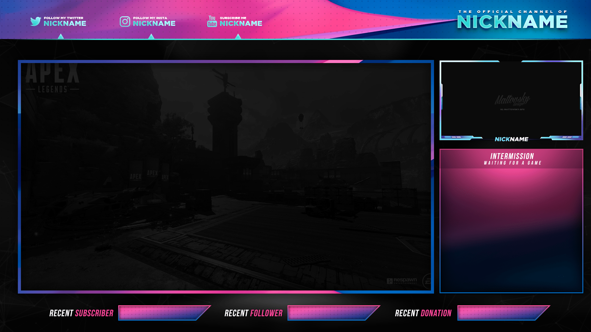 i will customize you twitch overlay