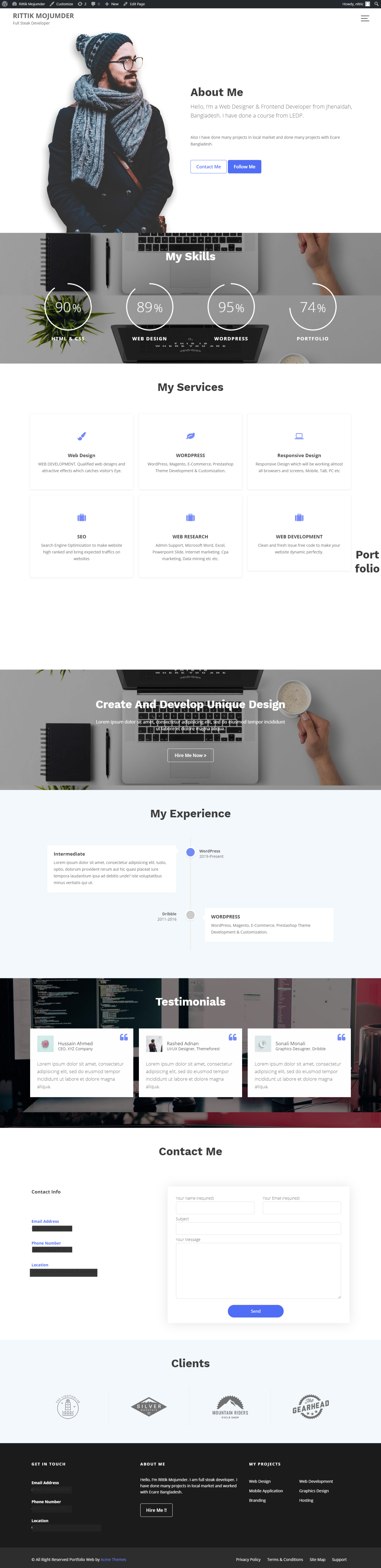 I will design a responsive website within one day