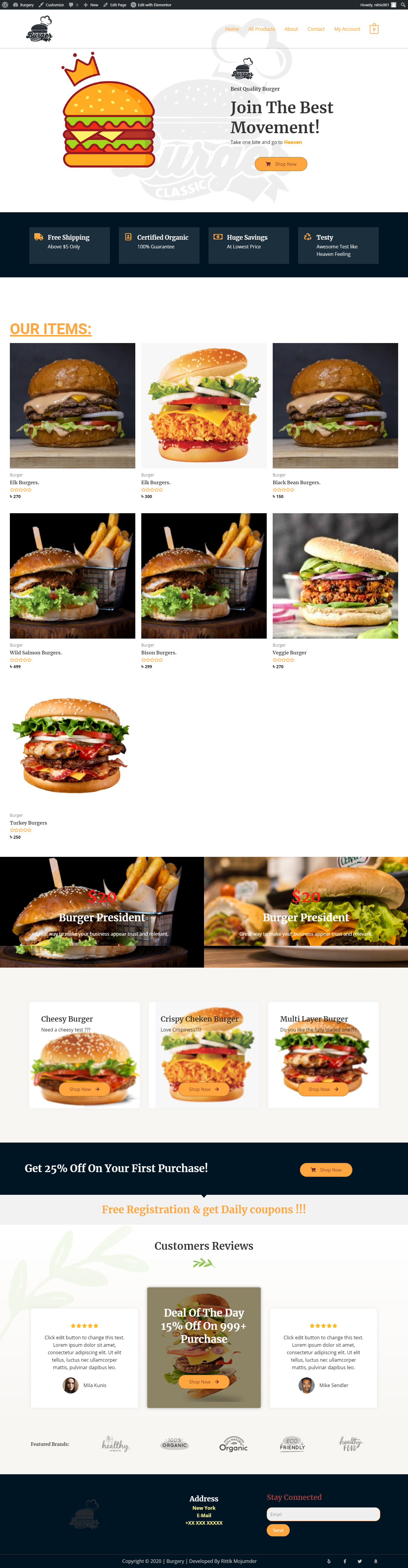 I will design a responsive website within one day