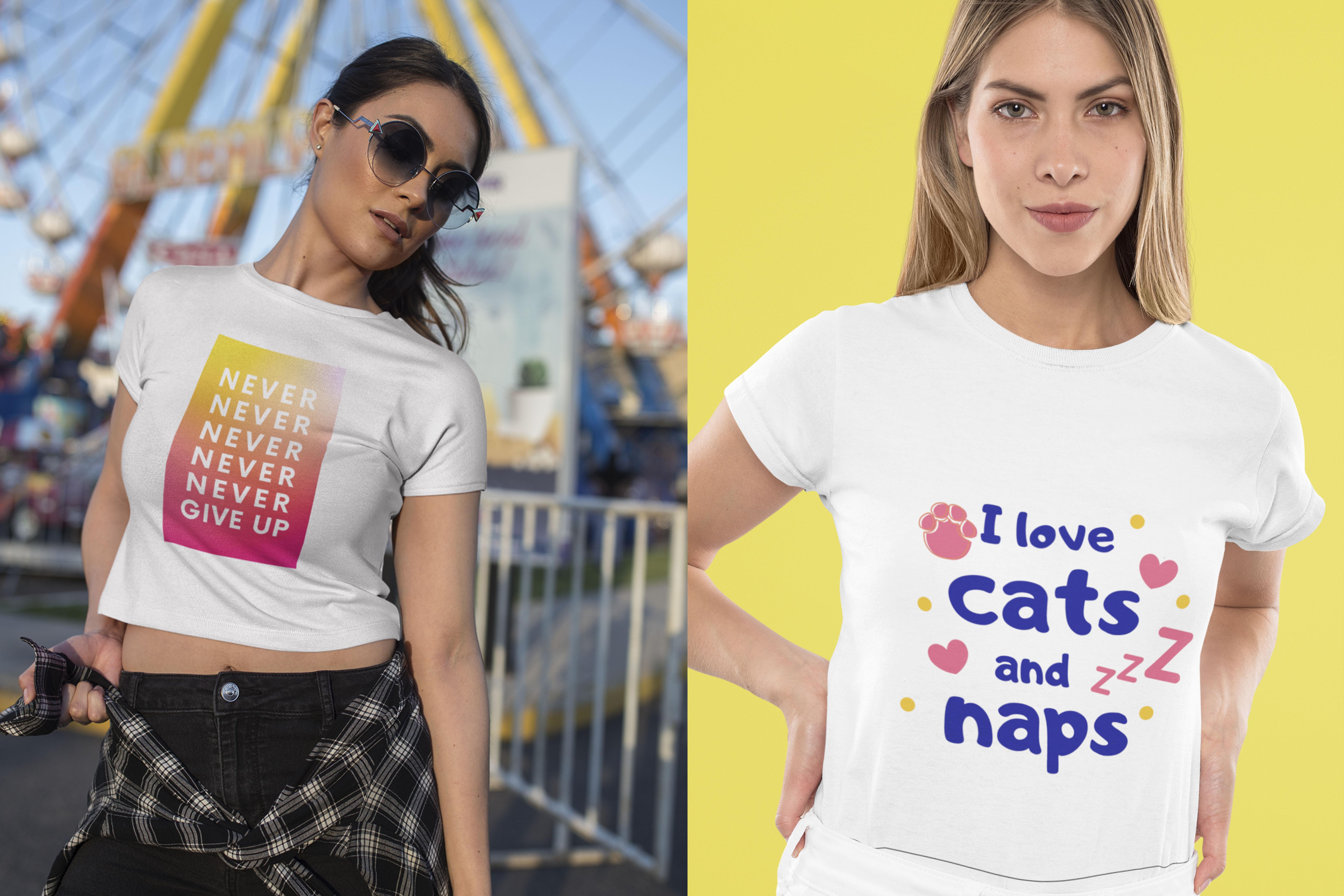 I will design beautiful trendy typography t shirt for you