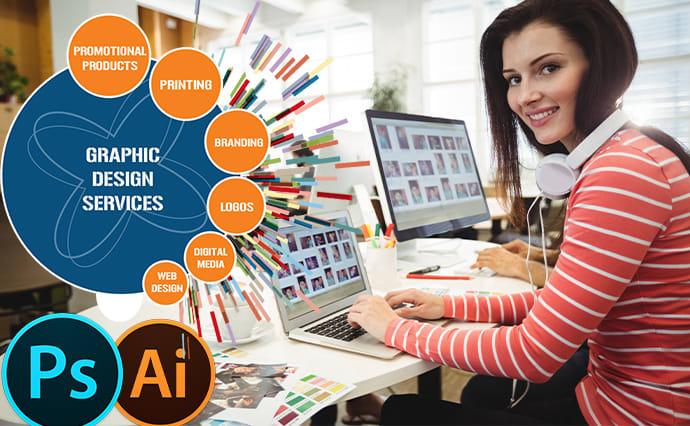 I will do anything graphic design related work