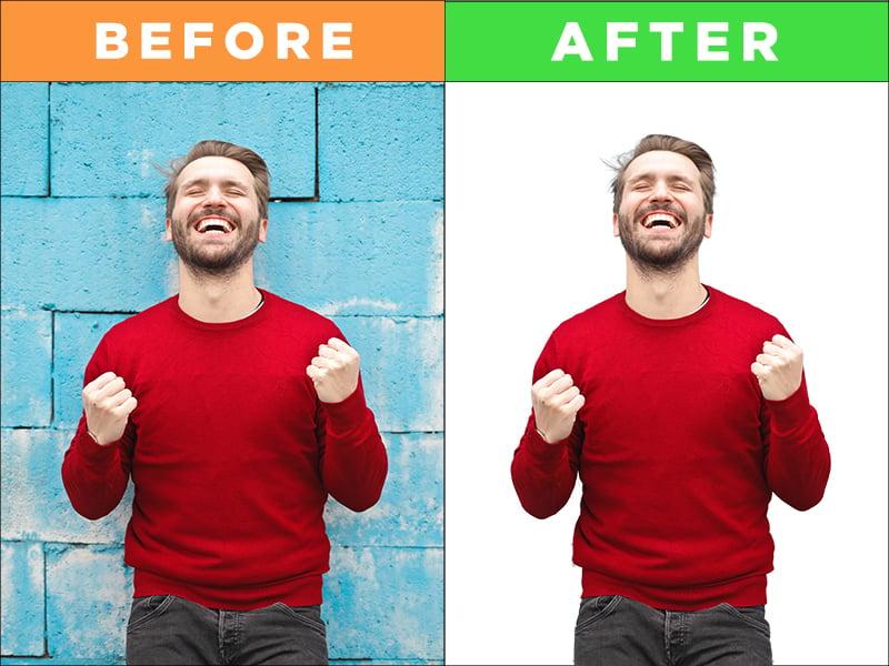 I will remove background from pictures professionally in photoshop
