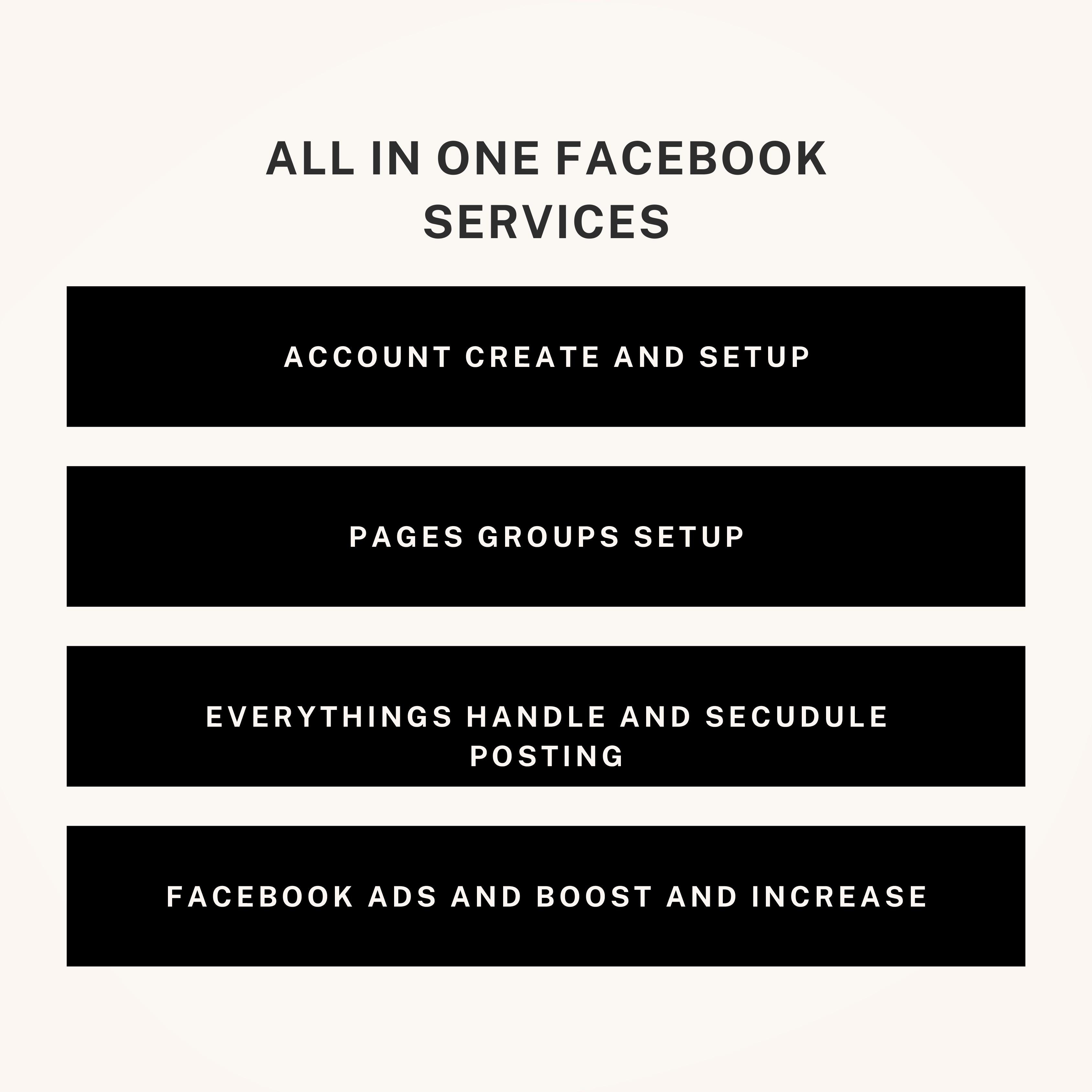Facebook Expert Services For You Anything Facebook Related!