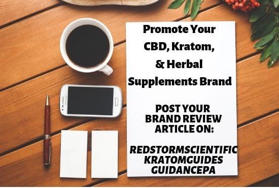 I Will Promote Your CBD, Kratom Brand