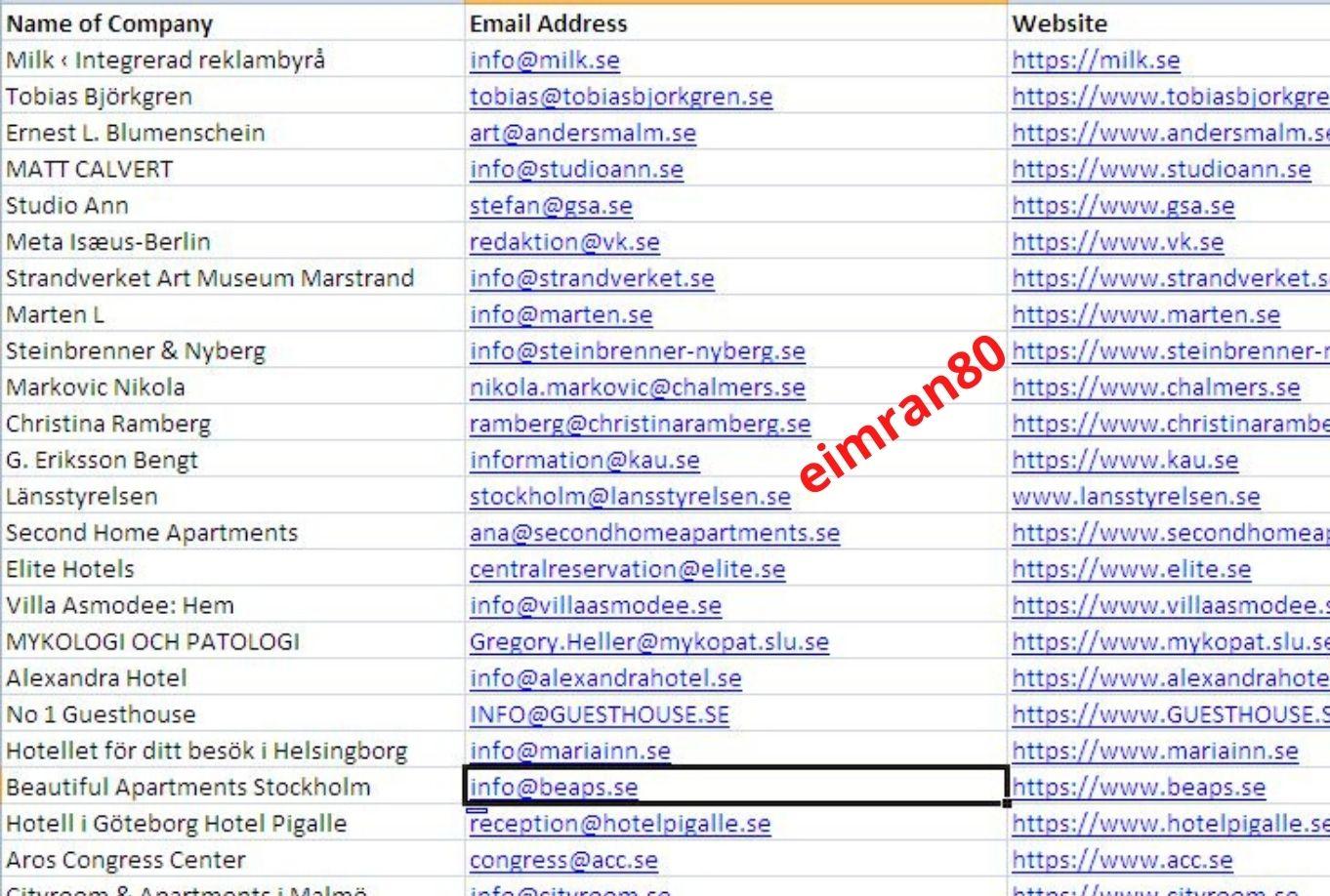 I will provide 5000 niche targeted email list clean and verified