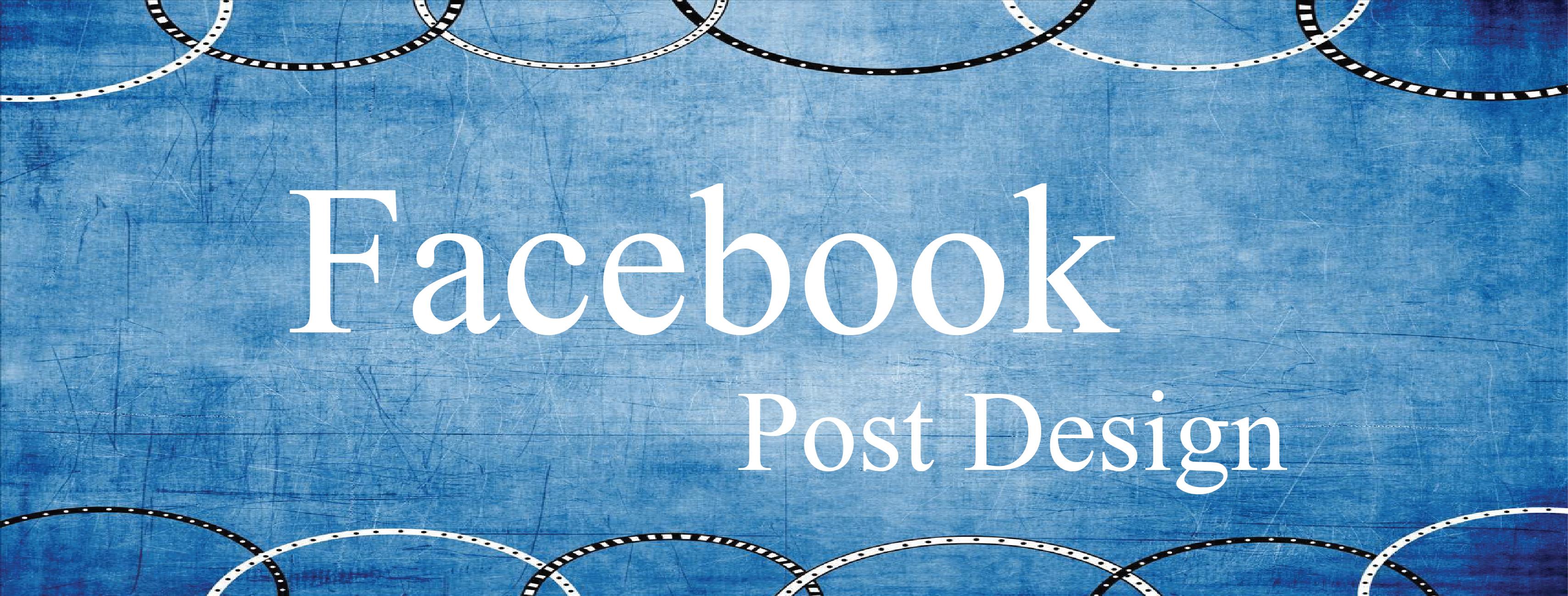 I will design creative 6 social media posts for facebook 