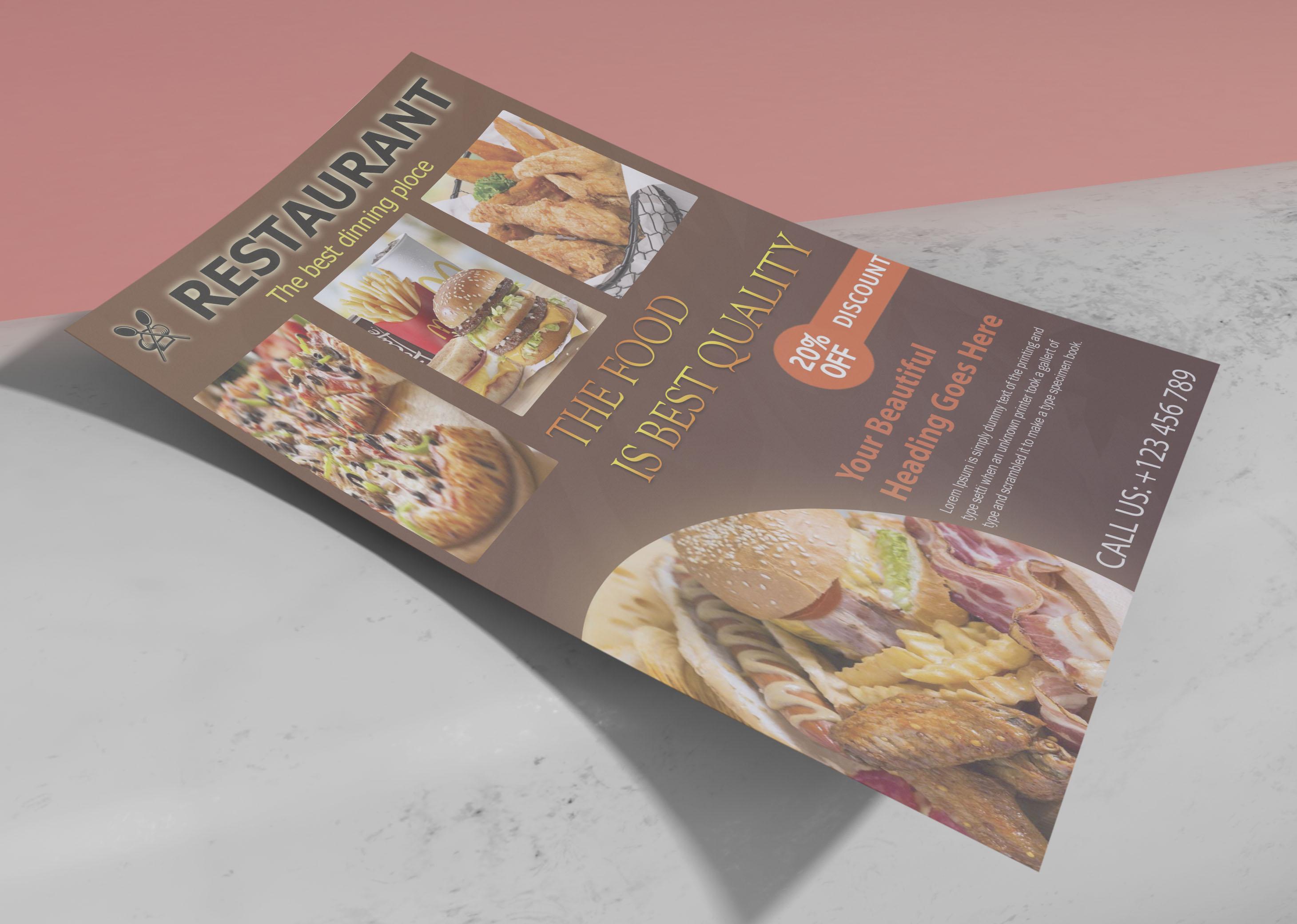 I will do professional business flyer designer