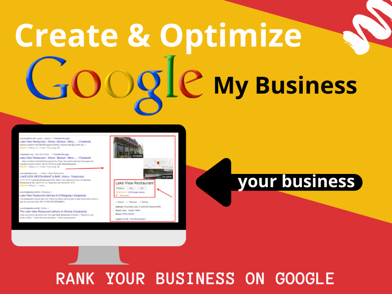 create & optimize Google My Business account for your business