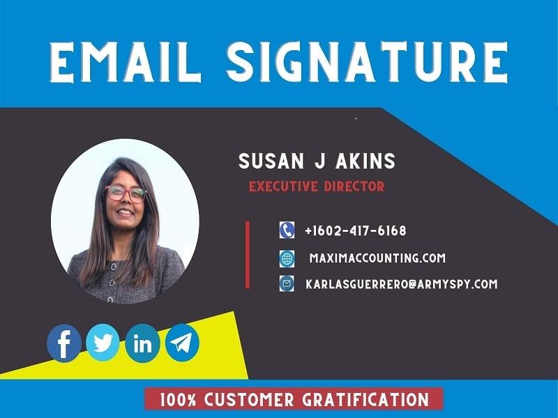  Professional Clickable and HTML Email Signature