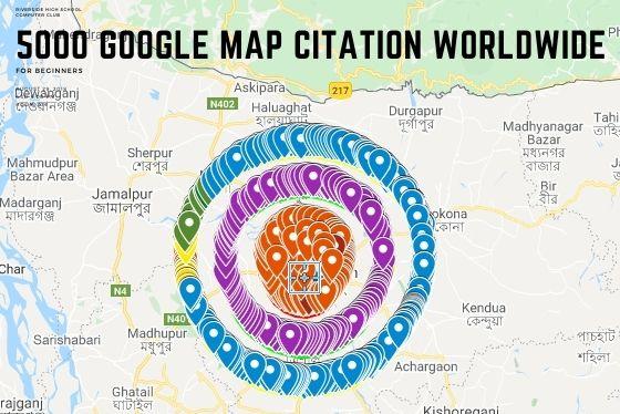 I will create 5000 google map citations