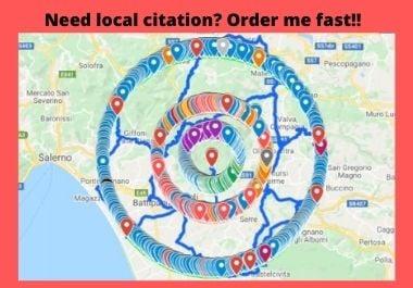 I will do best local citation for ranking your gmb account 